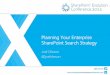 Search Strategy for SharePoint 2013 - London SP Evolutions
