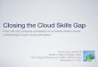 Closing the Cloud Skills Gap