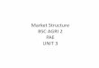Bsc agri  2 pae  u-3.1 marketstructure