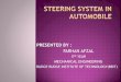 Steering system in automobile