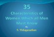 35 Characteristics of Women Which all Men Must Know