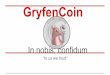 GryfenCoin - GryfenCrypto Inc, 2015 Cryptocurrency for Virtual Currency Options Market
