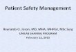 Patient Safety Management - ROJoson - 15feb12