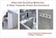 Alternate building materials