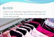 Buyer profiles + Types of buyers- Retail and Fashion Merchandising
