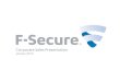 F secure - corporate portfolio presentation - distribuidor consultcorp - 20150209