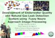 Development of underwater quality and natural gas leak detection system using  fuzzy neuro approach image processing
