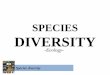 Species diversity