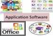 Application software and system software