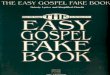 Fakebook   the easy gospel fake book (hal leonard)
