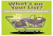 Toxic Chemicals In Your Shopping Cart - What's on Your List