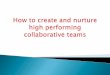 Collaborative teams
