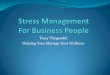 Stress management seminar