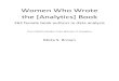 Women who wrote the analytics book final