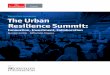 The Urban Resilience Summit: Innovation, Investment, Collaboration (Executive Summary)