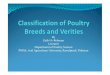Identification of various breeds of poultry
