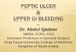 Peptic ulcer & upper gi bleeding
