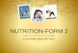 NUTRITION - Science Form 2 ( CHAPTER 2 )