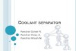 Coolant separator