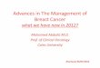 Advances in the management of breast cancer