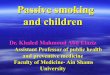 Passive smoking and children