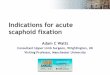 When to operate on acute scaphoid fractures