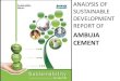 sustainability report Ambuja cement