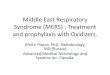 Middle East Respiratory Syndrome (MERS) : Treatment and prophylaxis with Oxidizers
