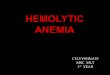 Hemolytic anemia (1)