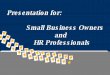 Small Business Presentation