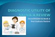 Saliva diagnostic utility