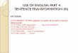 Fce, use of english verb patterns (iii)