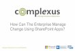 Managing Enterprise Change Using SharePoint Apps