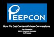 How To Get Content-Driven Conversions by Jec Gonzales