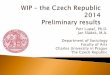 World Internet Project Czech republic 2014 Preliminary data presentation