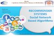 Recommendation systems