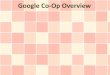 Google Co-Op Overview