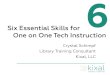 6 skills tech instruction