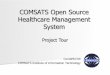 COMSATS Open Source Healthcare Management System (COS-HMS)