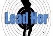 You Need To Lead Her - Here's How