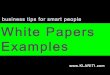 B2B White Papers Examples