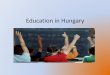 Education in Hungary