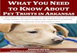 What You Need to Know About Pet Trusts in Srkansas