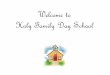 Welcome to Holy Family Day School!
