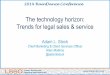 The technology horizon: Trends for legal sales & service