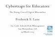 2015-03-26 Cybertraps for Educators: The Rising Cost of Digital Misconduct