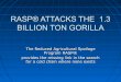 Rasp attacks the 600 million ton gorilla02042014