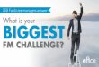 250 FMs Answer The Question…What Is Your Biggest FM Challenge?