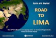 Road to Lima COP20