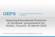 OEPS Project Overview for SUALL Council